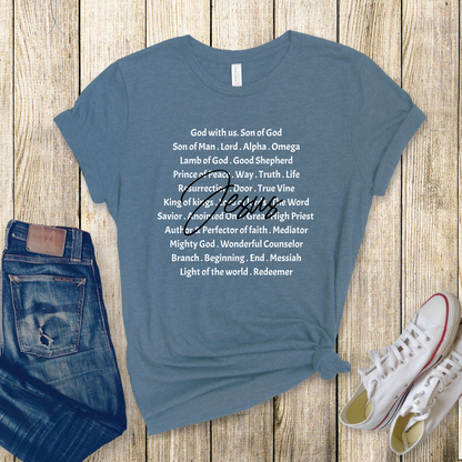Jesus' Names Tee